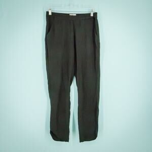 Marine Layer Size Small S Allison Black Pull On Stretch Waist Ankle Length Pants